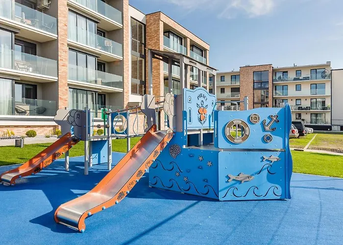 Apartament Pudrowy Lux 16 F Perłowa Przystań - Holiday City